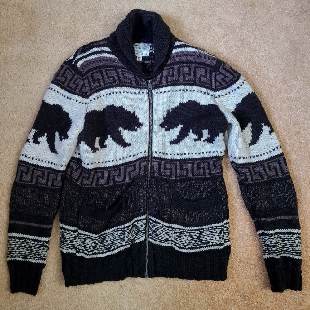 Lucky Brand Zip-up Sweater